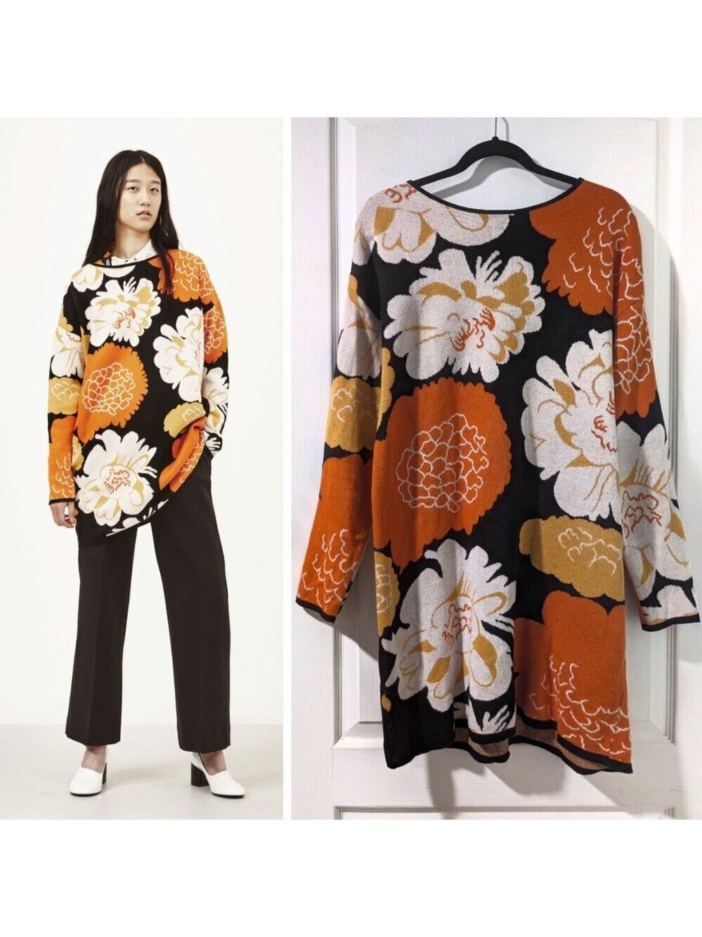 Marimekko | Pilar Knitted Dress in Pieni Pioni Print
